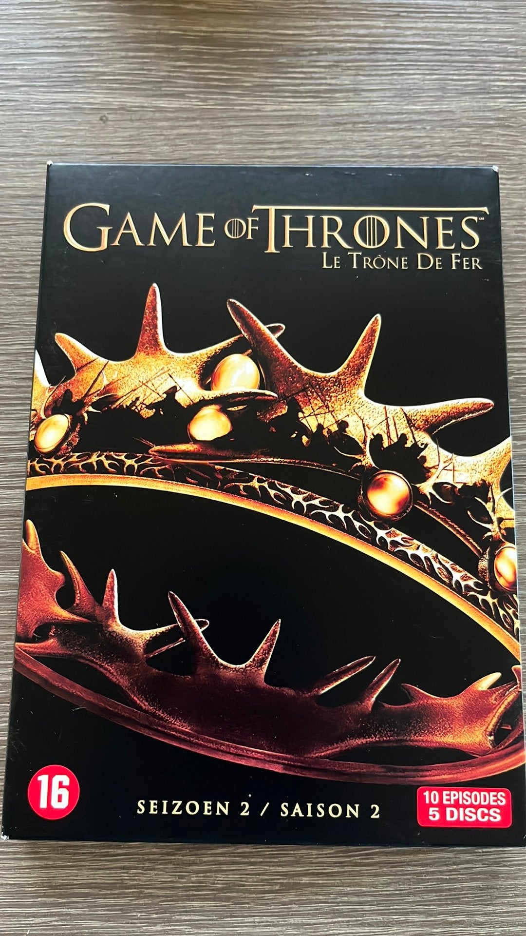 DVD box Game of Thrones seizoen 2, Cd's en Dvd's, Ophalen, Zo goed als nieuw, Engels, Nederlands