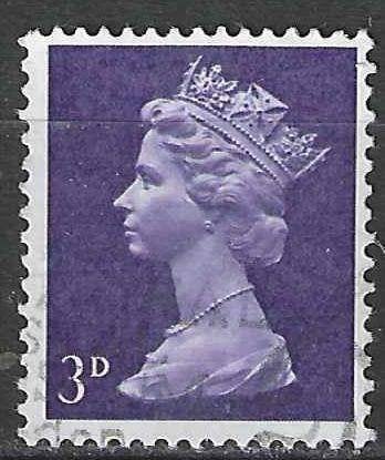 Grande-Bretagne 1967/1970 - Yvert 474 - Elisabeth II (ST), Timbres & Monnaies, Envoi, Affranchi