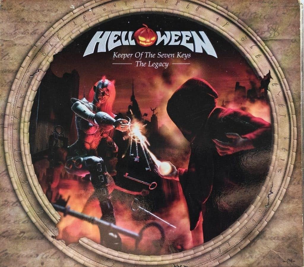 HELLOWEEN - Keeper of the seven keys : the leagcy (2 CD), Ophalen of Verzenden, Zo goed als nieuw, Album