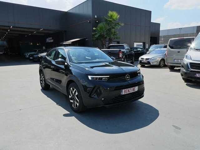 Opel Mokka 1.2 i 100pk Elegance SPORT Camera BLIS ACC '24, Auto's, 1199 cc, Zwart, Bedrijf, SUV of Terreinwagen