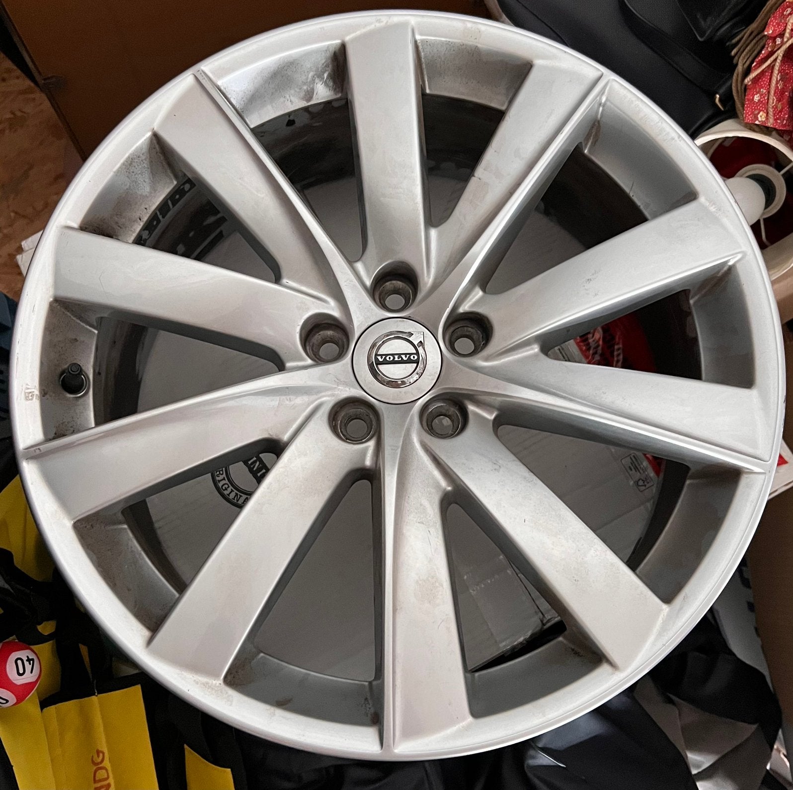 Originele Volvo XC90 19” lichtmetalen velgen, 19 inch, Gebruikt, Velg(en), Ophalen of Verzenden