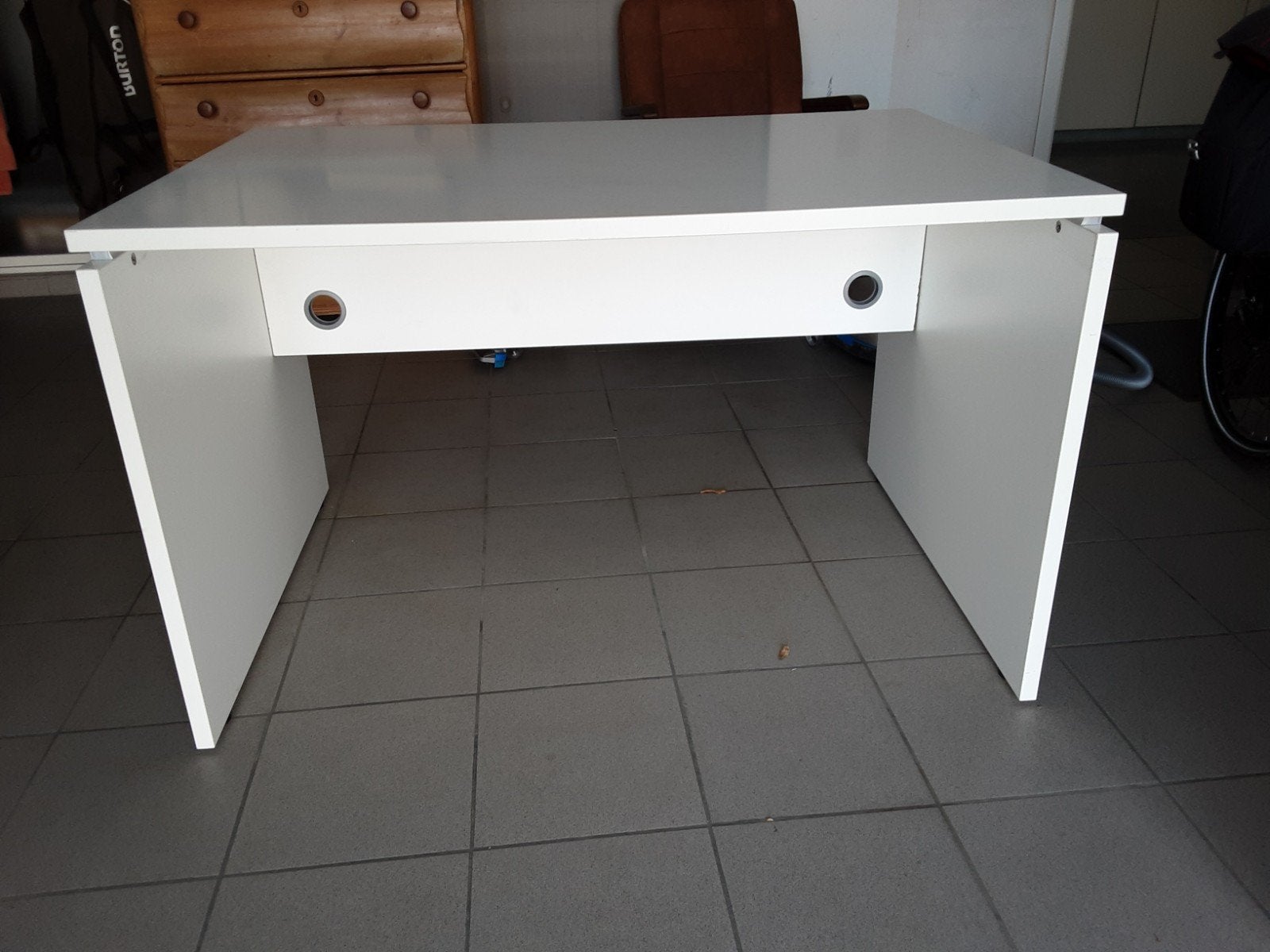 wit bureau 120x80cm, Huis en Inrichting, Bureaus, Ophalen, Wit