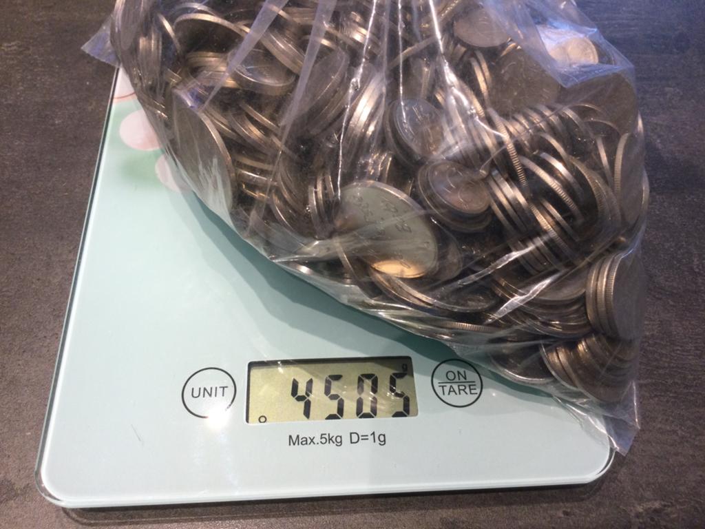 België 4,5 kilo munten,penningen enz, Postzegels en Munten, Ophalen of Verzenden, Munten