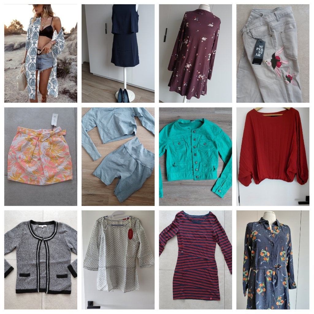 Lot kledij dames mt S/M, Ophalen of Verzenden, Gedragen, Maat 36 (S)