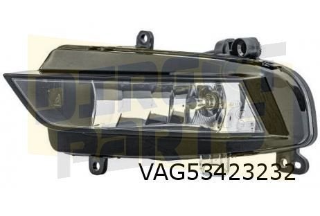 Audi A1  1/15-11/18 (8X_) Mistlamp Links (S-line) OES!  8XA9, -, Verzenden, -, Nieuw