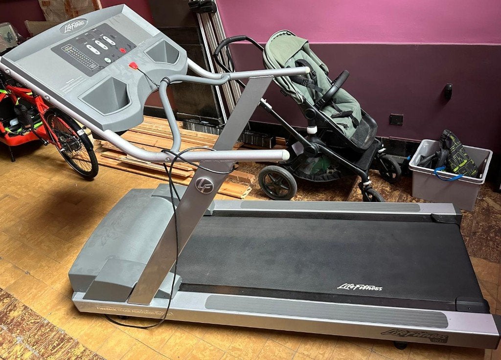 Life Fitness 90T/Loopband professionele loopband, Sport en Fitness, Ophalen, Gebruikt, Overige materialen, Loopband