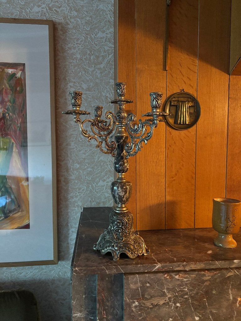 kandelaar, Enlèvement, Cuivre ou Bronze