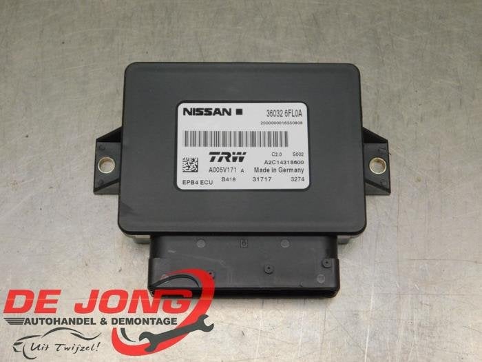 Module frein à main d'un Nissan Qashqai, -, 3 mois de garantie, Utilisé, -