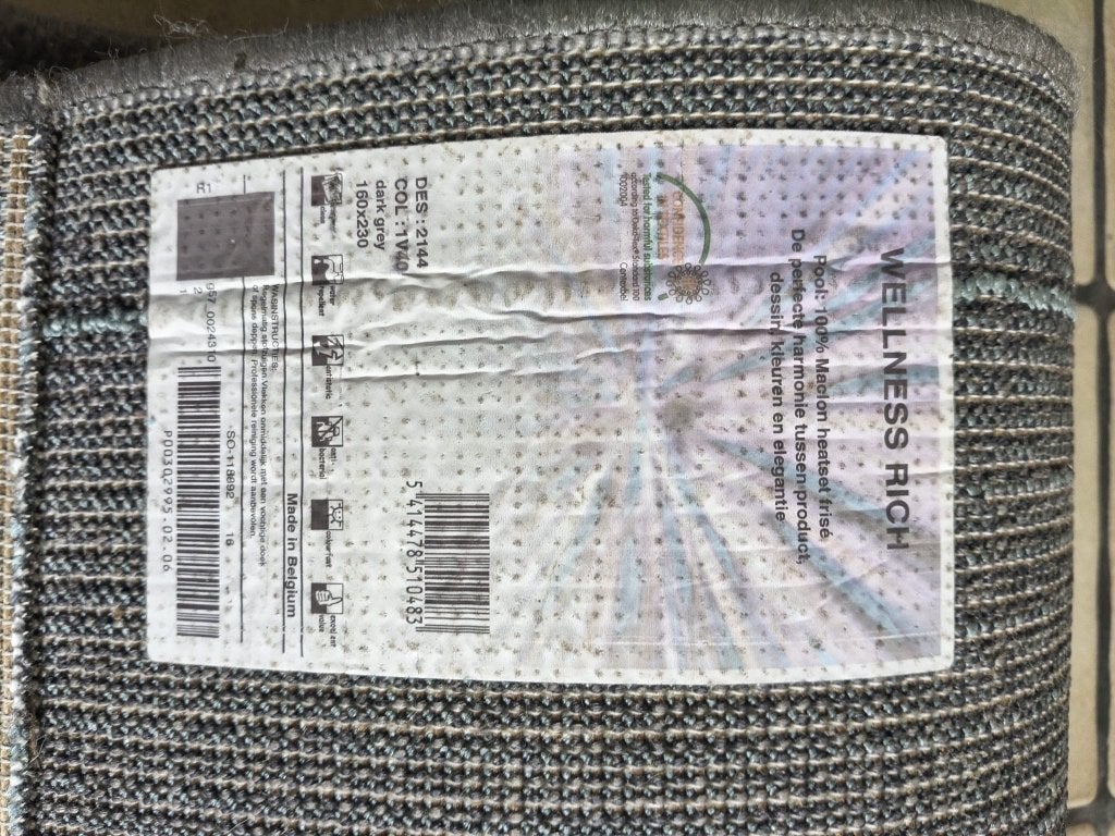 Tapijt, Maison & Meubles, Enlèvement, Gris