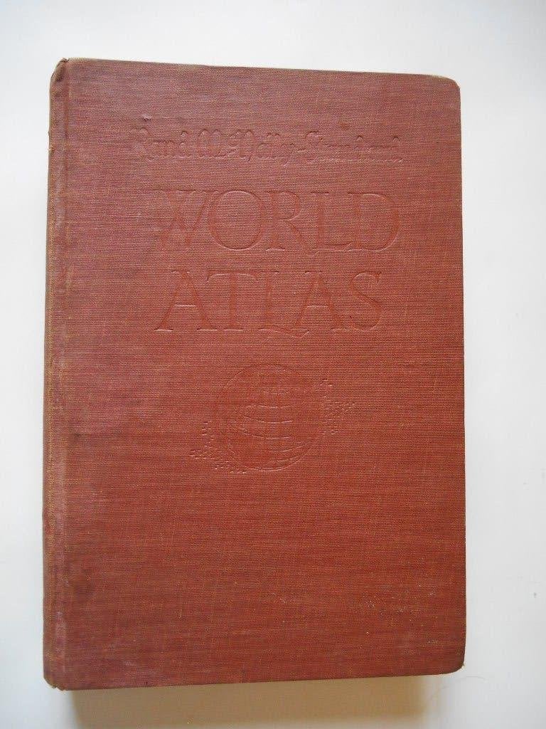 Zeldzame Wereld Atlas uit 1957, Livres, Atlas & Cartes géographiques, Enlèvement ou Envoi, Autres atlas, Utilisé, Monde