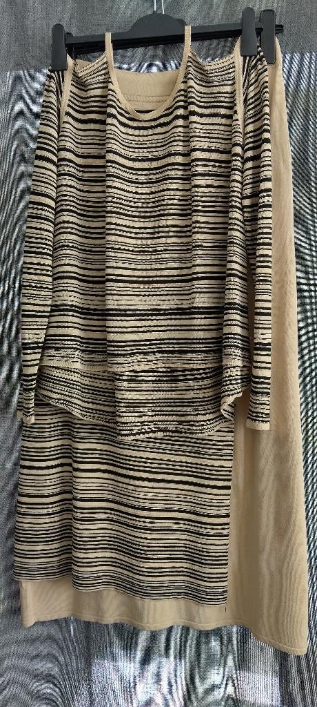 speciaal ensemble Sarah Pacini: rok + truitje Mt 1, Maat 38/40 (M), Sarah pacini, Verzenden, Zwart