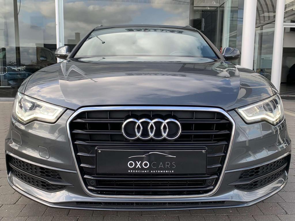 Audi A6 2.0TDI 177CV / 3x S-Line / Xenon / Cuir Nappa /TVA, Argent ou Gris, Achat, Noir, 5 portes
