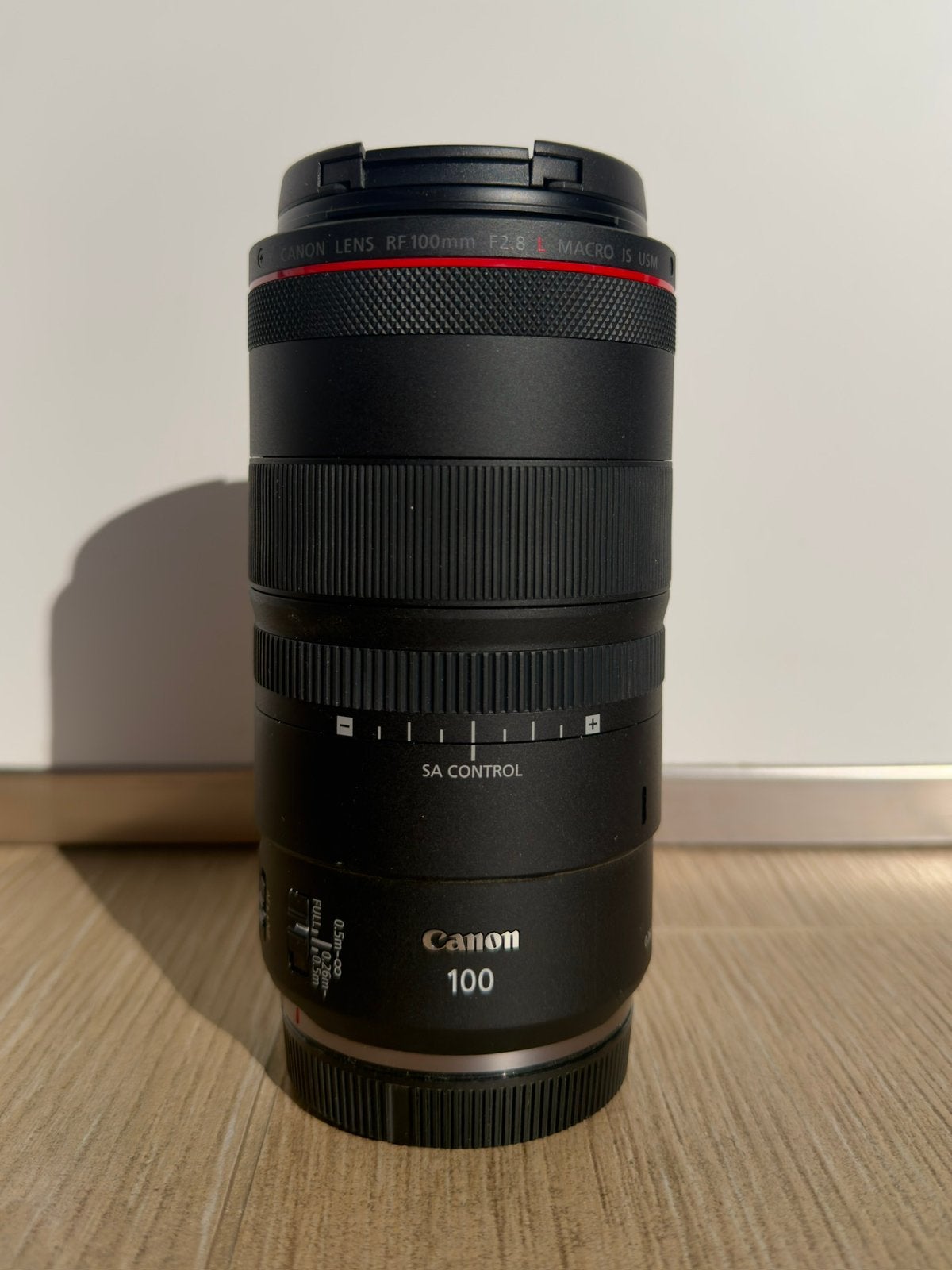 Canon RF 100mm F2.8 L Macro IS USM - zo goed als nieuw, Enlèvement ou Envoi, Comme neuf, Canon, Canon RF