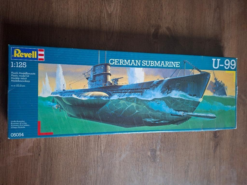 Sous marin 1/125, Enlèvement ou Envoi, Neuf, 1:50 à 1:200, Revell