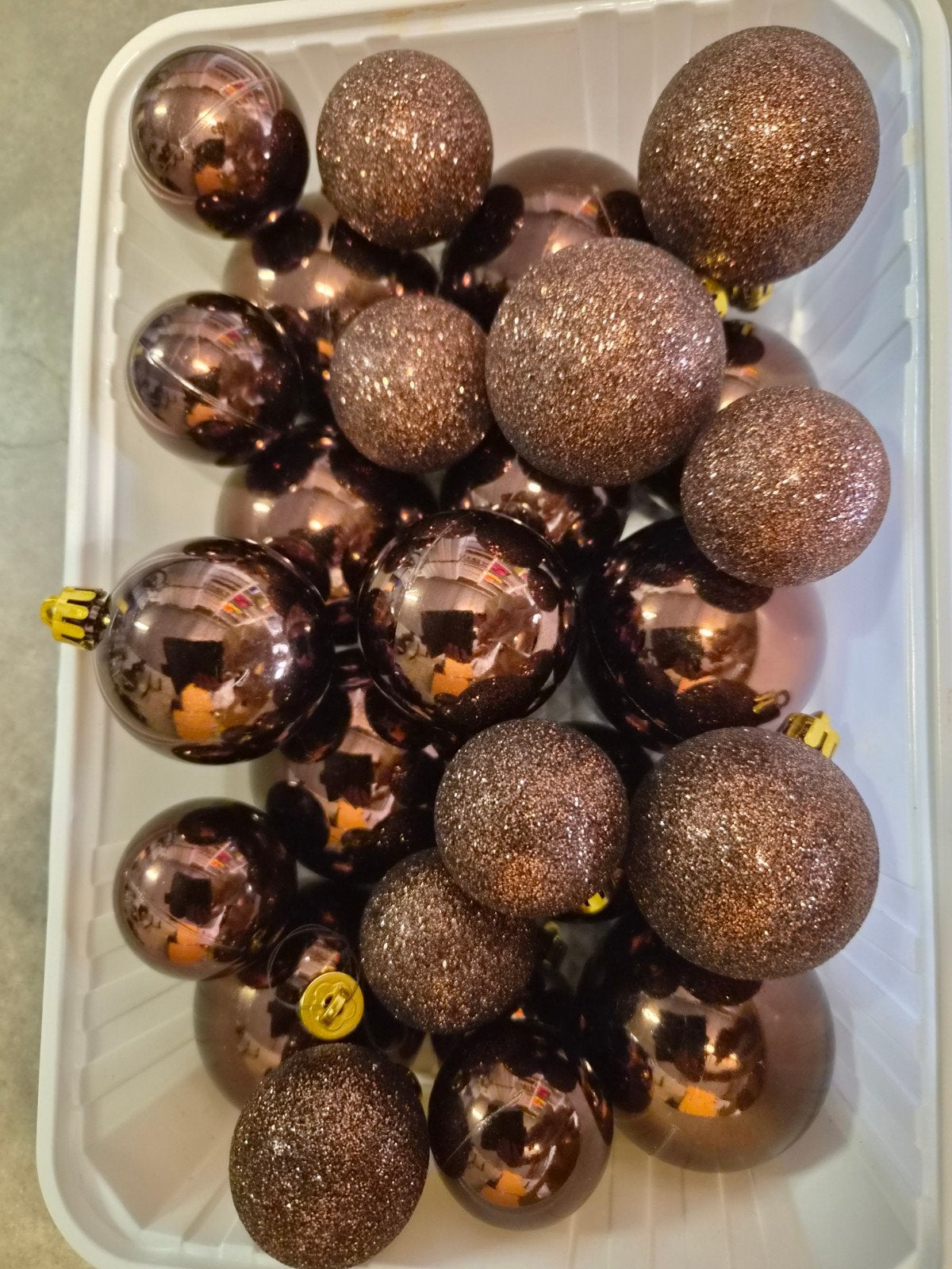 verscheidene kerstballen, Enlèvement, Comme neuf