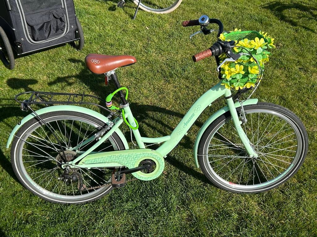 Meisjes fiets, Ophalen, Zo goed als nieuw