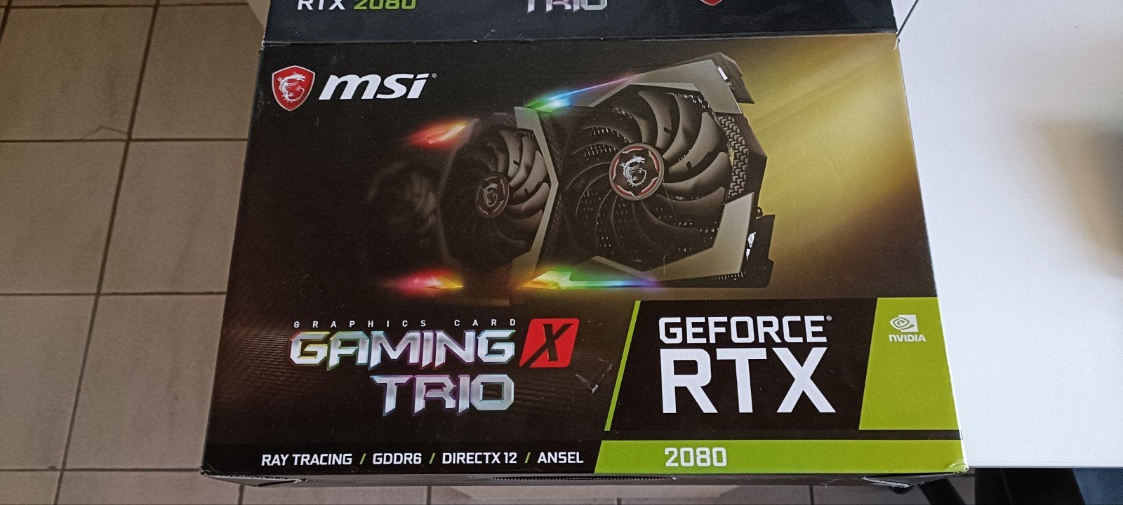 MSI rtx-2080 gaming x trio, Computers en Software, Videokaarten, Ophalen of Verzenden