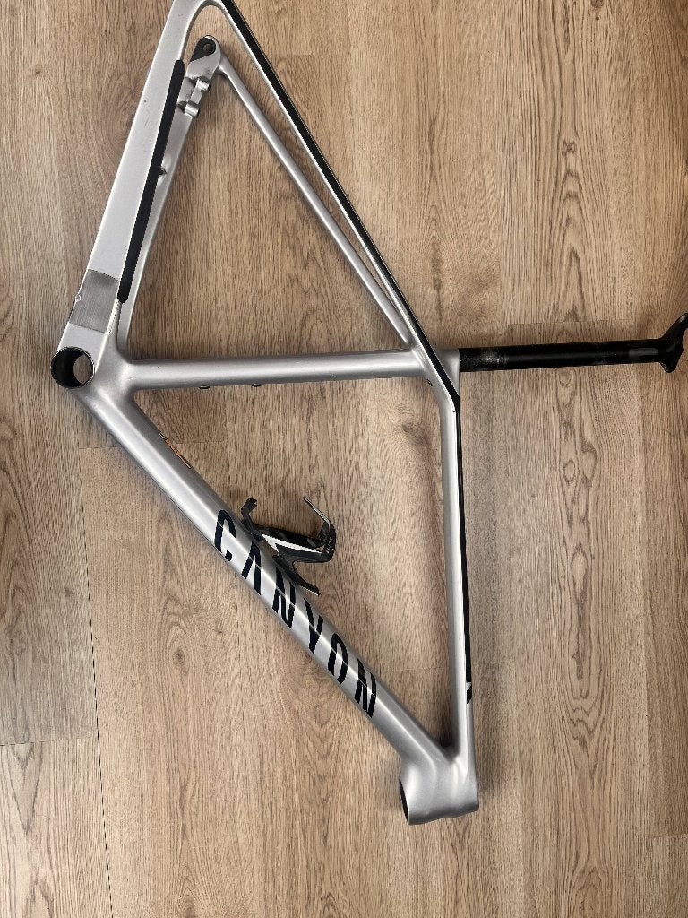 Canyon Exceed CF SLX carbon frame maat M (2022) + zadelpen, Enlèvement, Utilisé, Frein à disque, Hommes