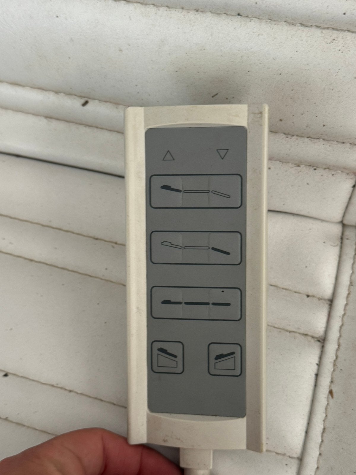 Beautysalon Behandelstoel electrisch, Huis en Inrichting, Ophalen, Wit, Leer