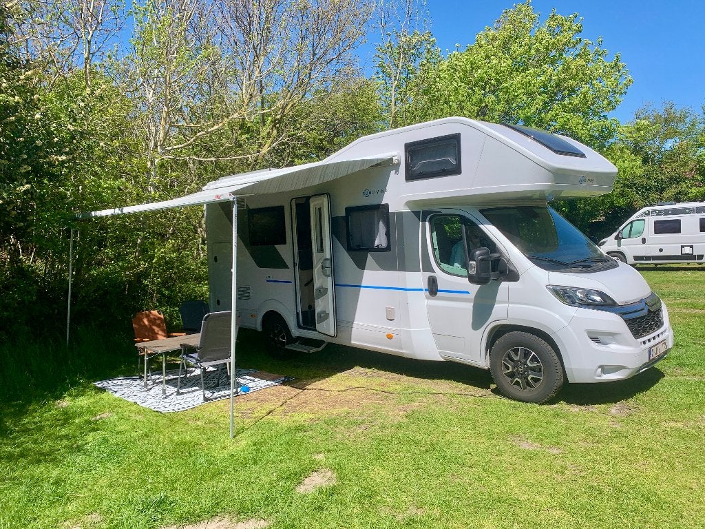 Sun Living A 70 DK als nieuw, Alkoof, Fiat, Vloeistofverwarming, Bedrijf