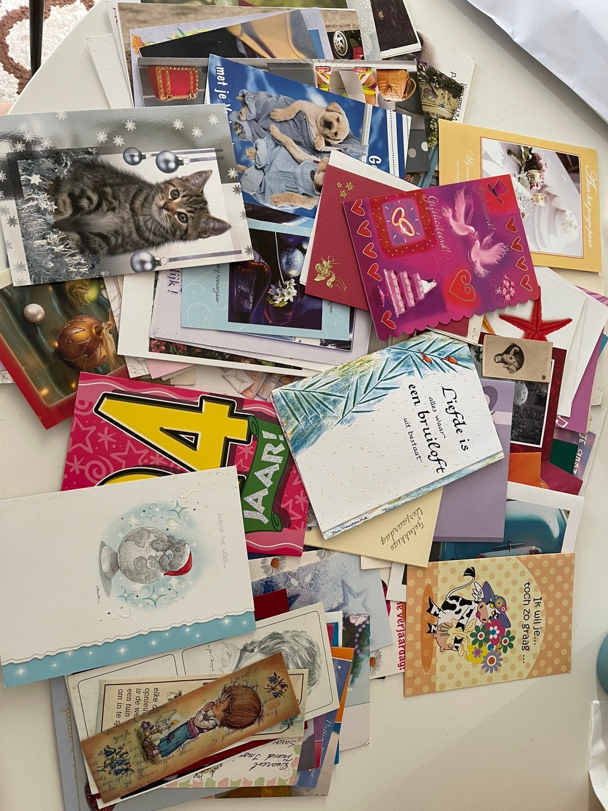 Lot de cartes modernes, Envoi, Utilisé
