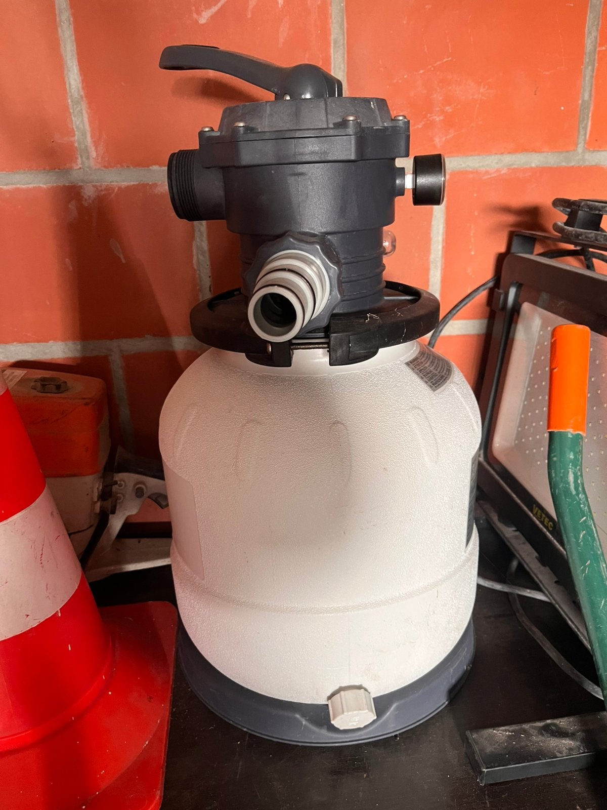Intex kristal clear zandfilterpomp + intex warmtepomp, Ophalen, Zo goed als nieuw