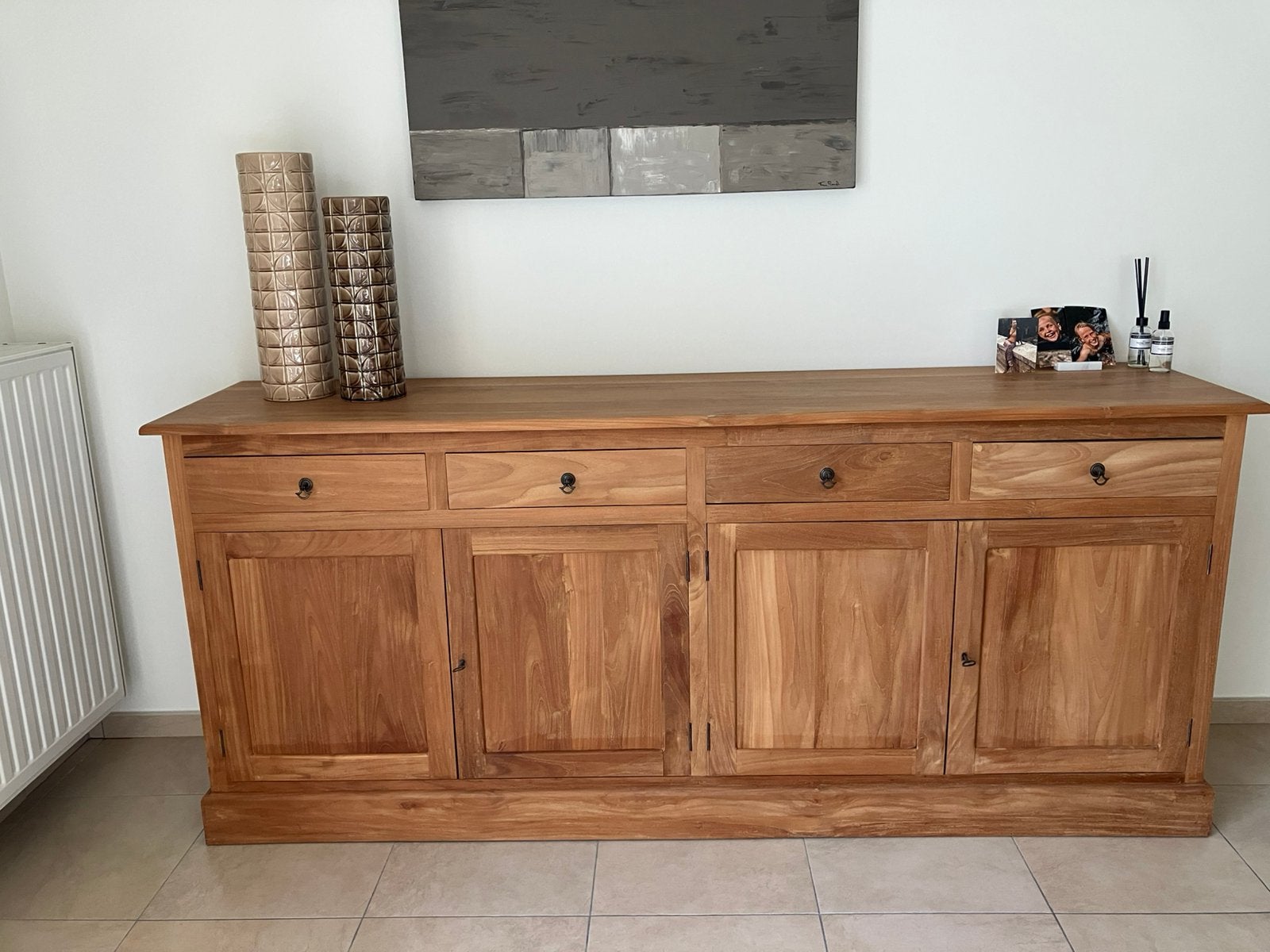 Mooie dressoir in teak, Ophalen, Zo goed als nieuw