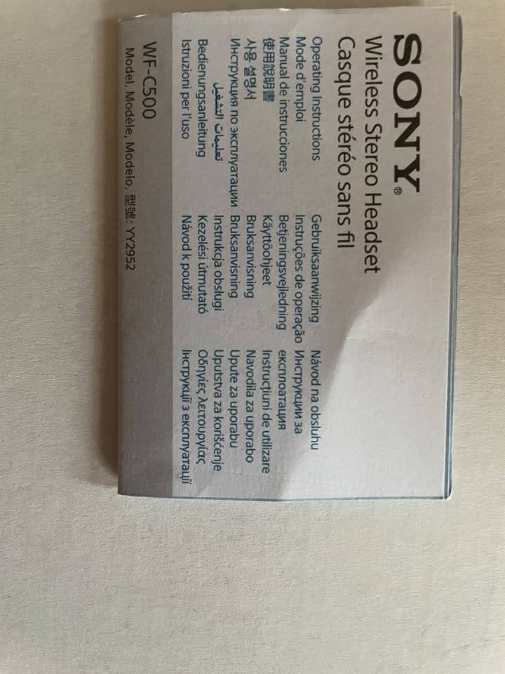 Sony écouteurs  WF-C500, Télécoms, Téléphonie mobile | Écouteurs, Neuf, Bluetooth, Enlèvement, Sony
