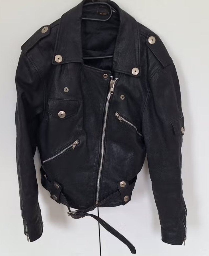 Lederen jas dames, Kleding | Dames, Ophalen, Gedragen, Zwart