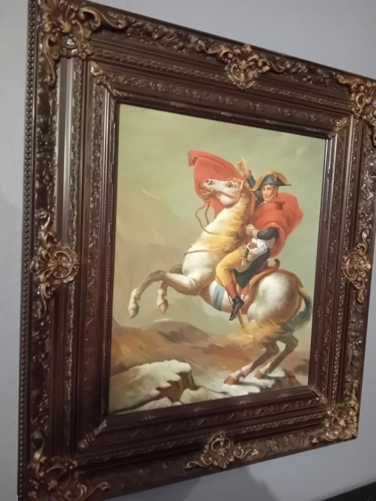 Oude schilderij napoleon, Antiek en Kunst, Ophalen