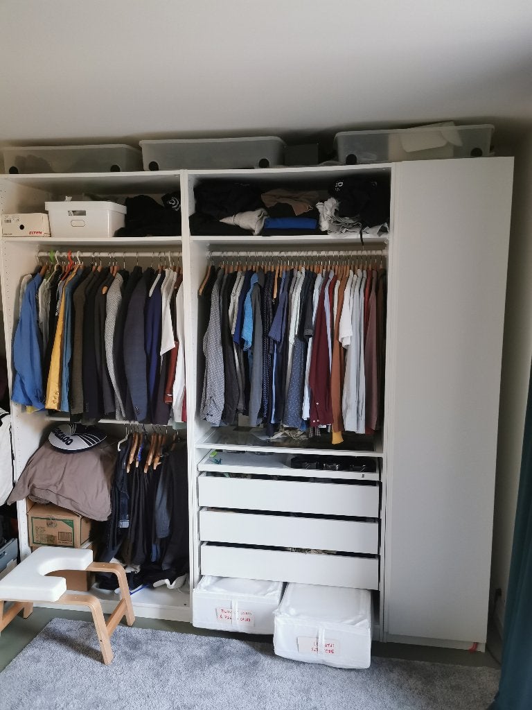 Armoire IKEA PAX, complète et en parfait état, Comme neuf, Enlèvement, Avec tiroir(s), 50 à 75 cm