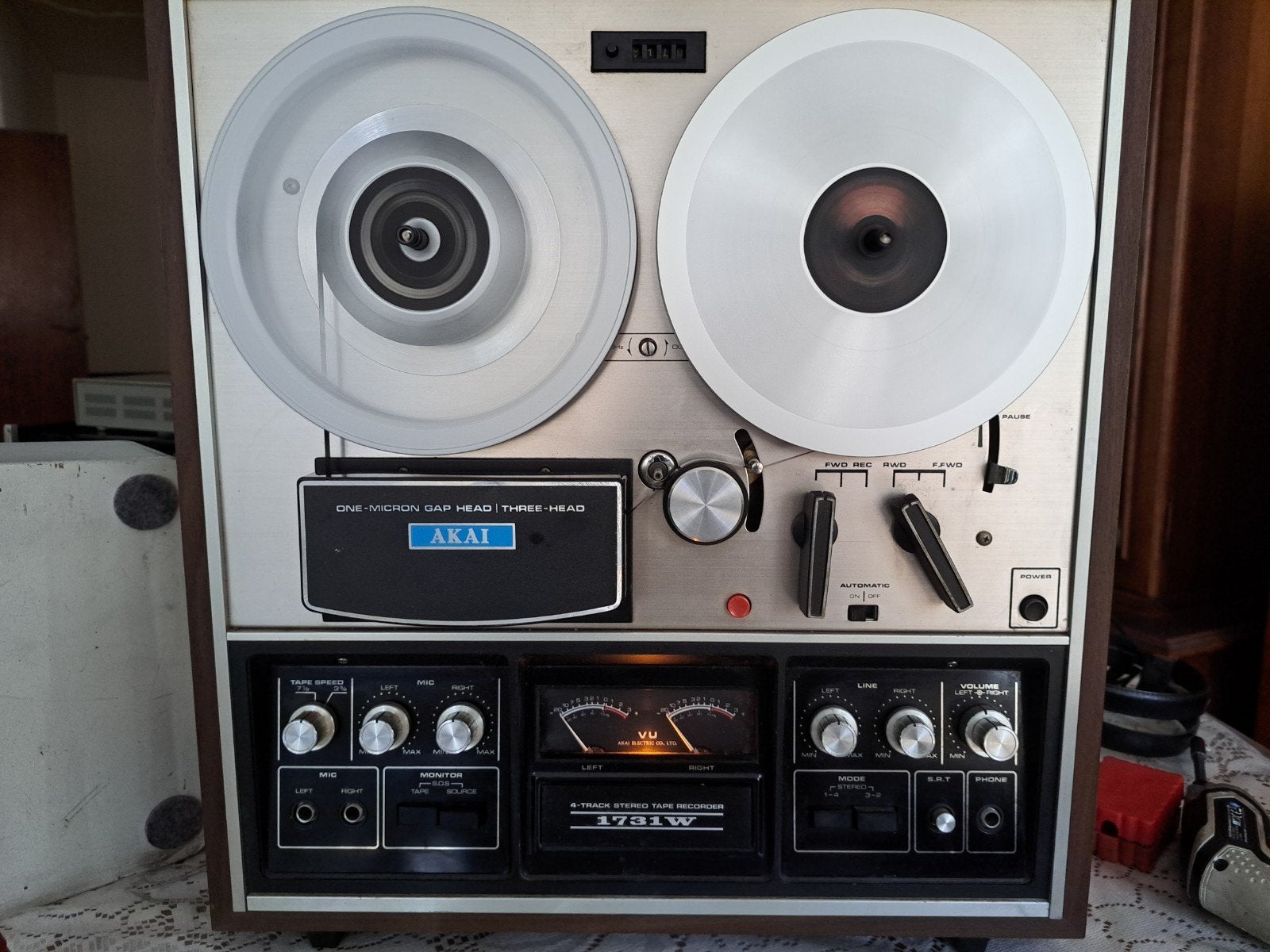 enregistreure akai, Audio, Tv en Foto, Bandrecorder, Ophalen
