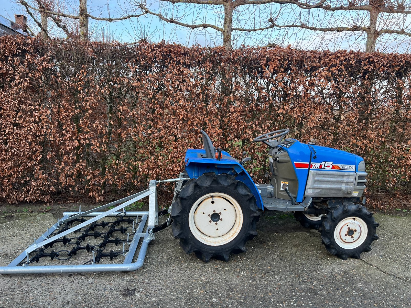 Iseki minitractor|weidesleep|Cultivator|4x416PK| Piste sleep, Enlèvement