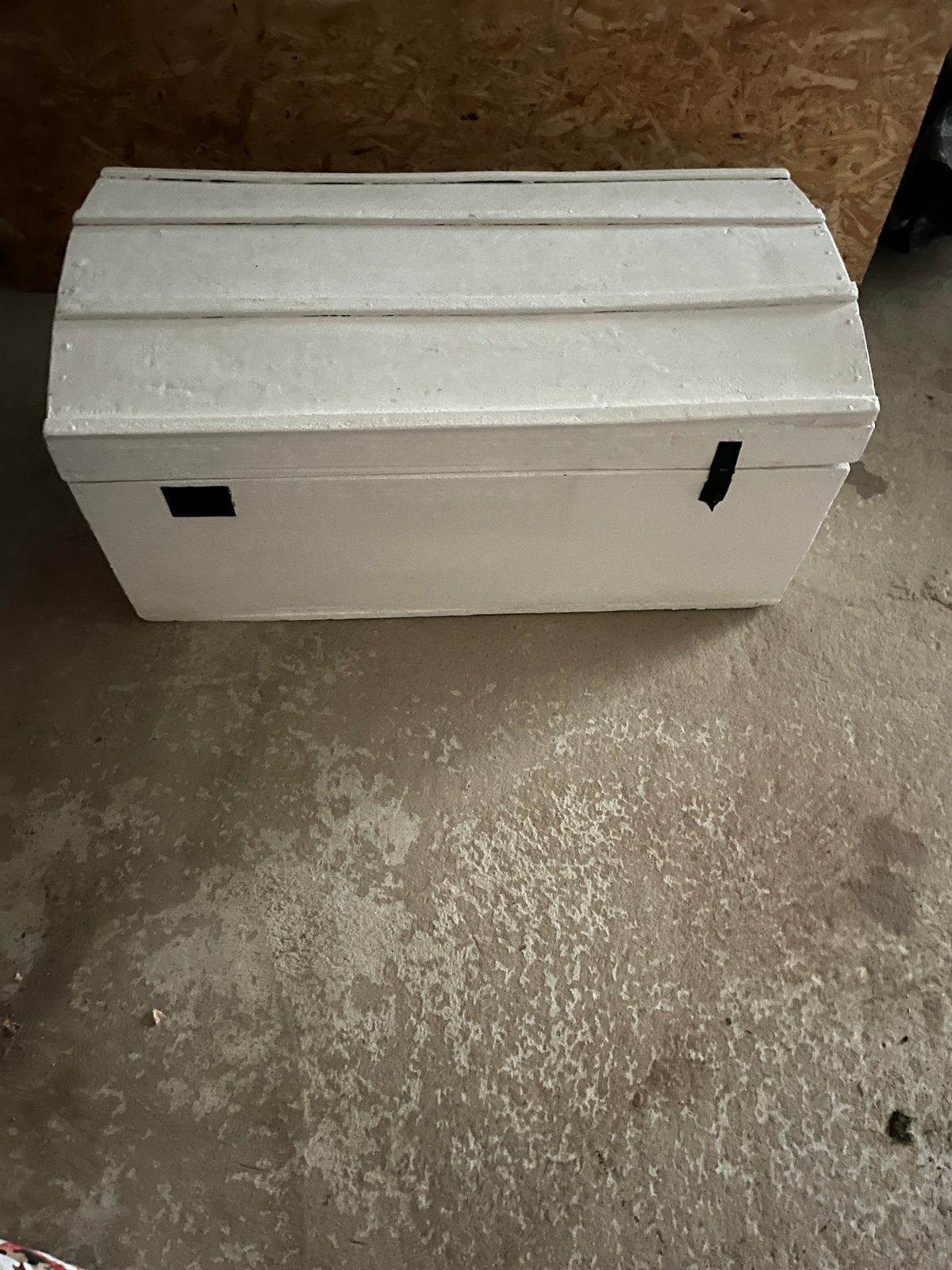 Ancien coffre en bois, Maison & Meubles, Accessoires pour la Maison | Coffres, Enlèvement, Utilisé