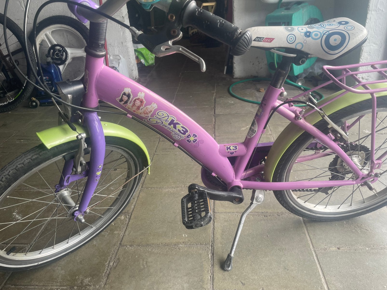 K3 fiets 1e generatie 20 inch, Fietsen en Brommers, Ophalen, Zo goed als nieuw, 20 inch, Versnellingen