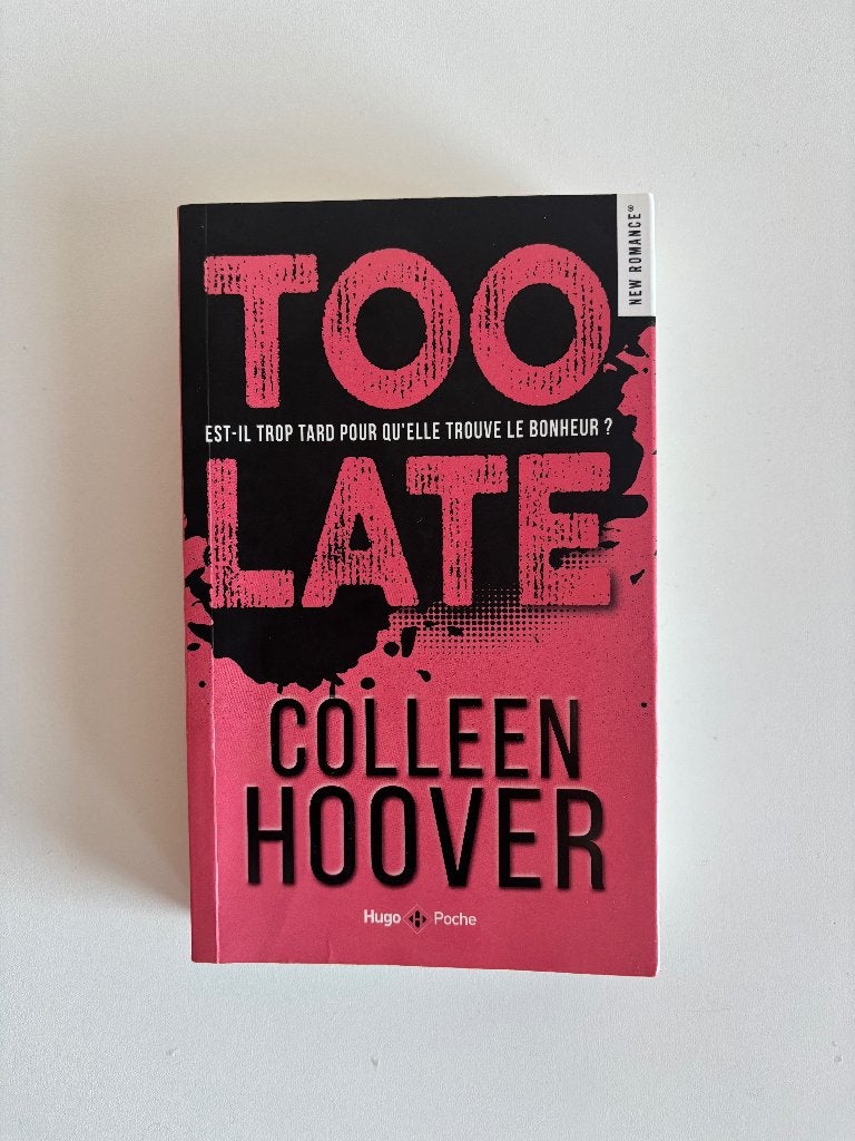 Te laat Colleen Hoover Hugo Poche New Romance, Boeken, Romans, Ophalen of Verzenden, Gelezen, Colleen Hoover., België