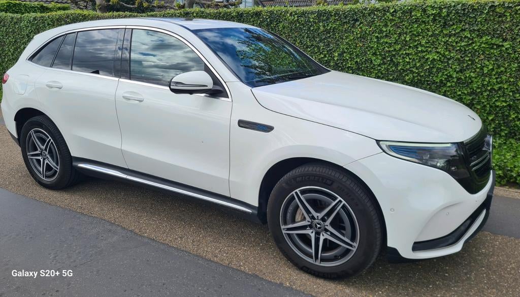 Mercedes EQC400 4Matic, Auto's, Automaat, Beige, 5 zetels, SUV of Terreinwagen