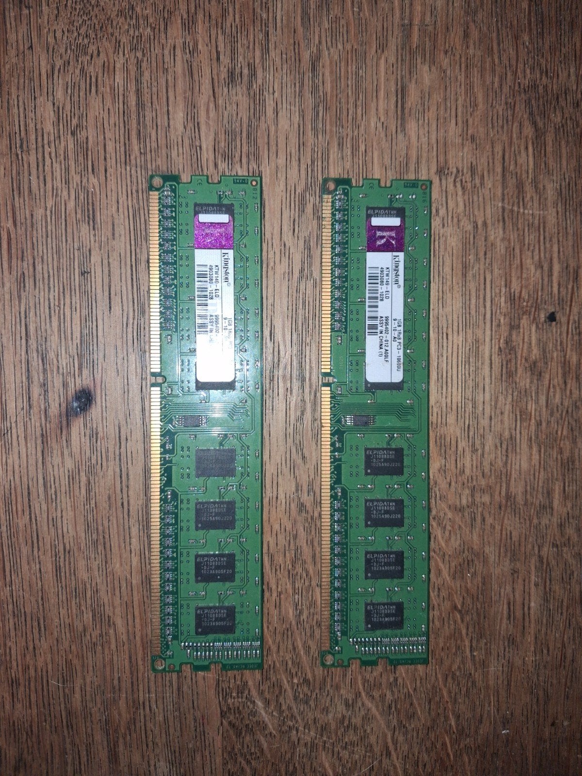 2 x 1gb pc3 ram geheugen, Ophalen of Verzenden