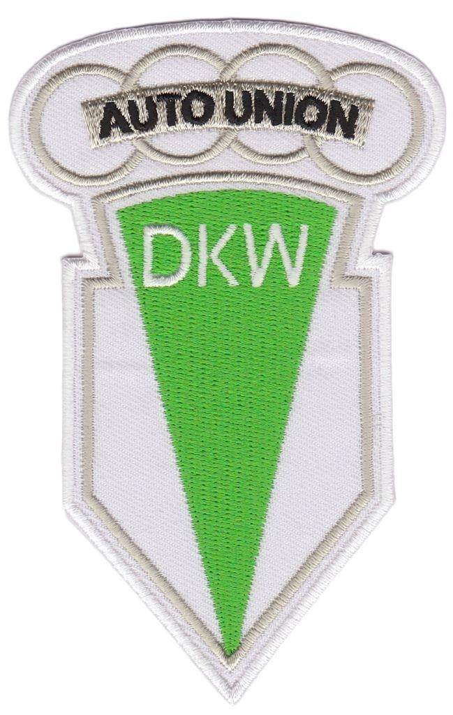 Auto Union DKW stoffen opstrijk patch embleem #1, Verzenden, Nieuw