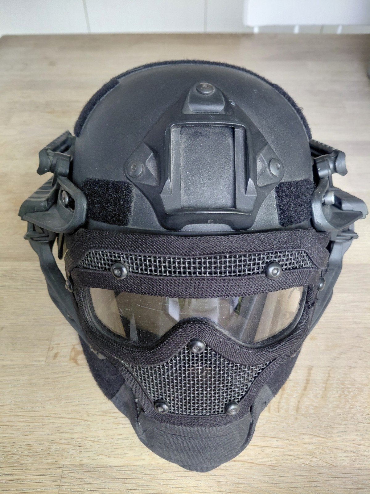 Helm met masker, Ophalen of Verzenden