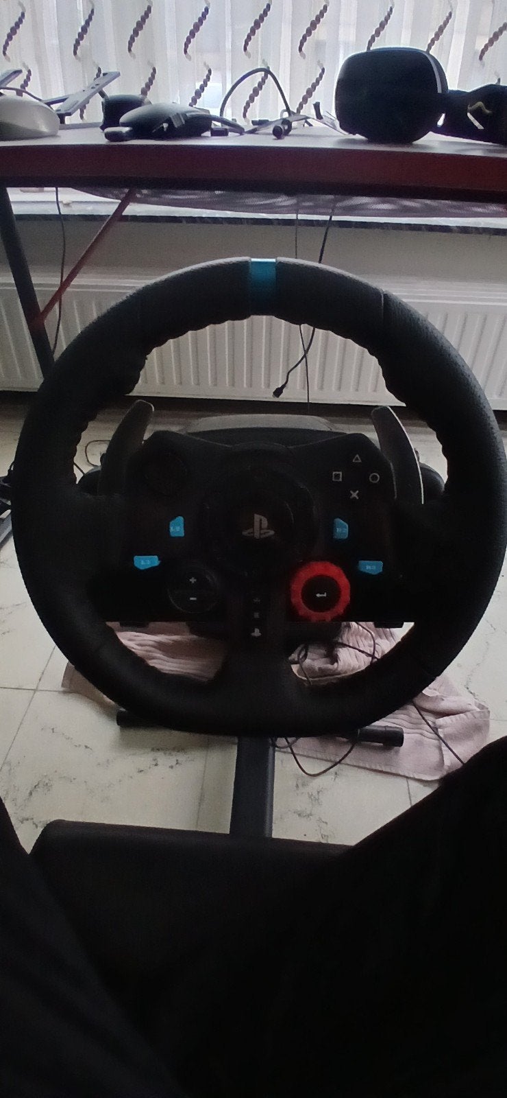 Logitech g29 + Logitech driving force shifter met box, Ophalen, Zo goed als nieuw, Stuur of Pedalen, PlayStation 3