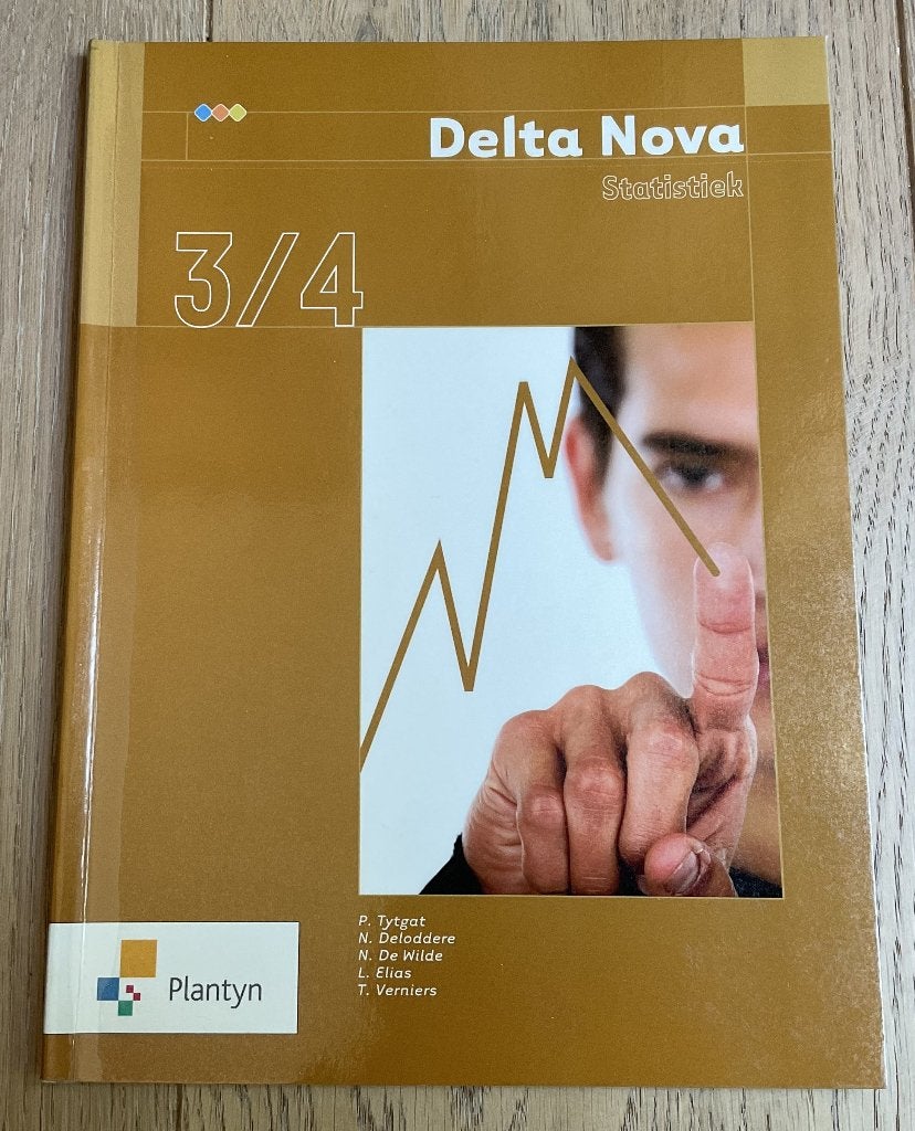 Delta Nova / Statistiek 3/4, Livres, Enlèvement ou Envoi, Comme neuf