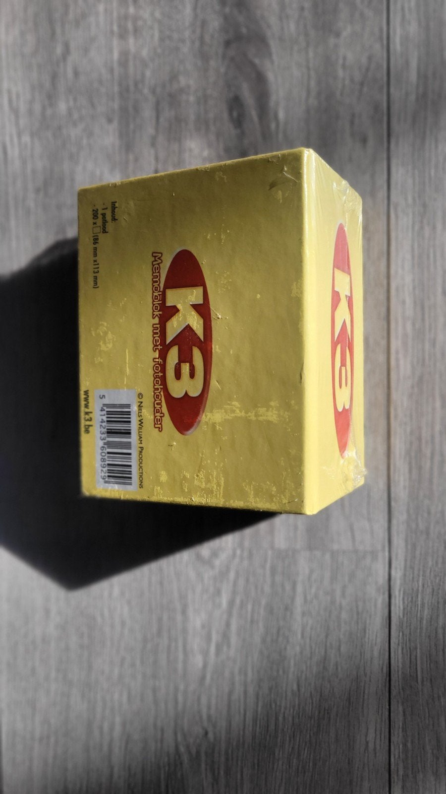 Originele eerste K3 Memoblok met fotohouder in nieuwstaat, Enlèvement ou Envoi