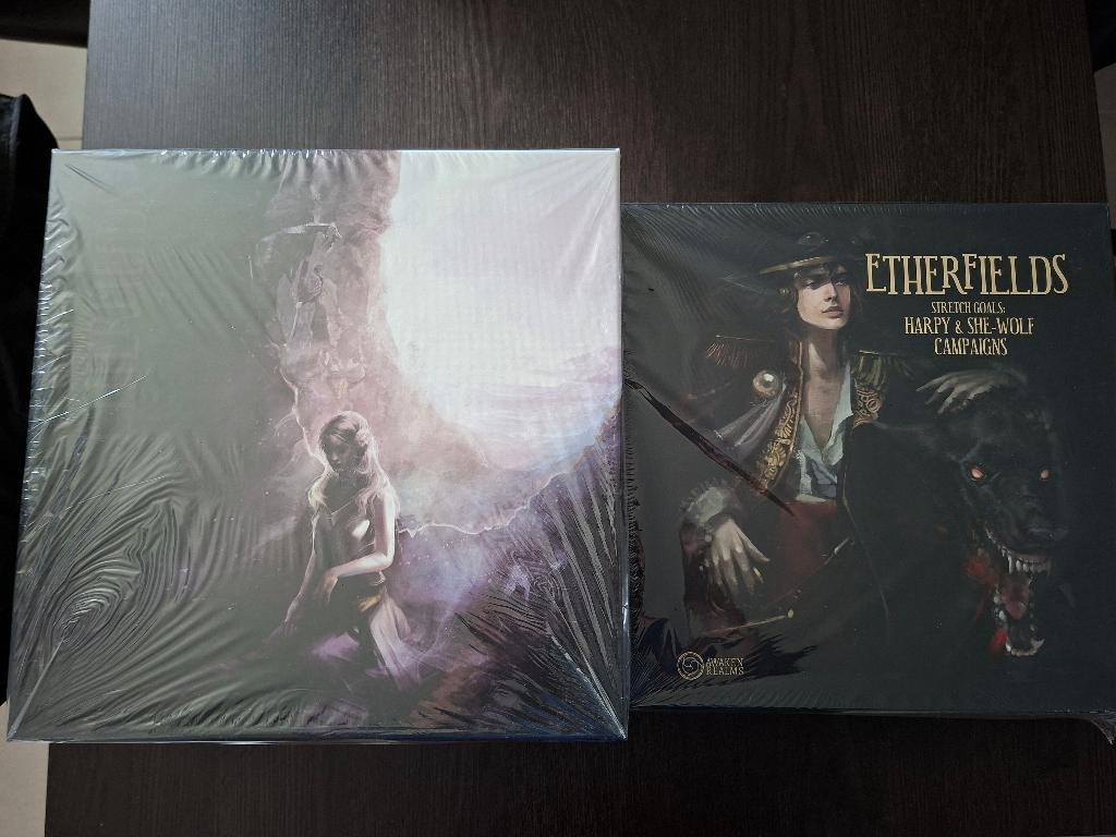 etherfields boardgame + stretch goals core pledge, Trois ou quatre joueurs, Enlèvement ou Envoi, Comme neuf, Awaken realms