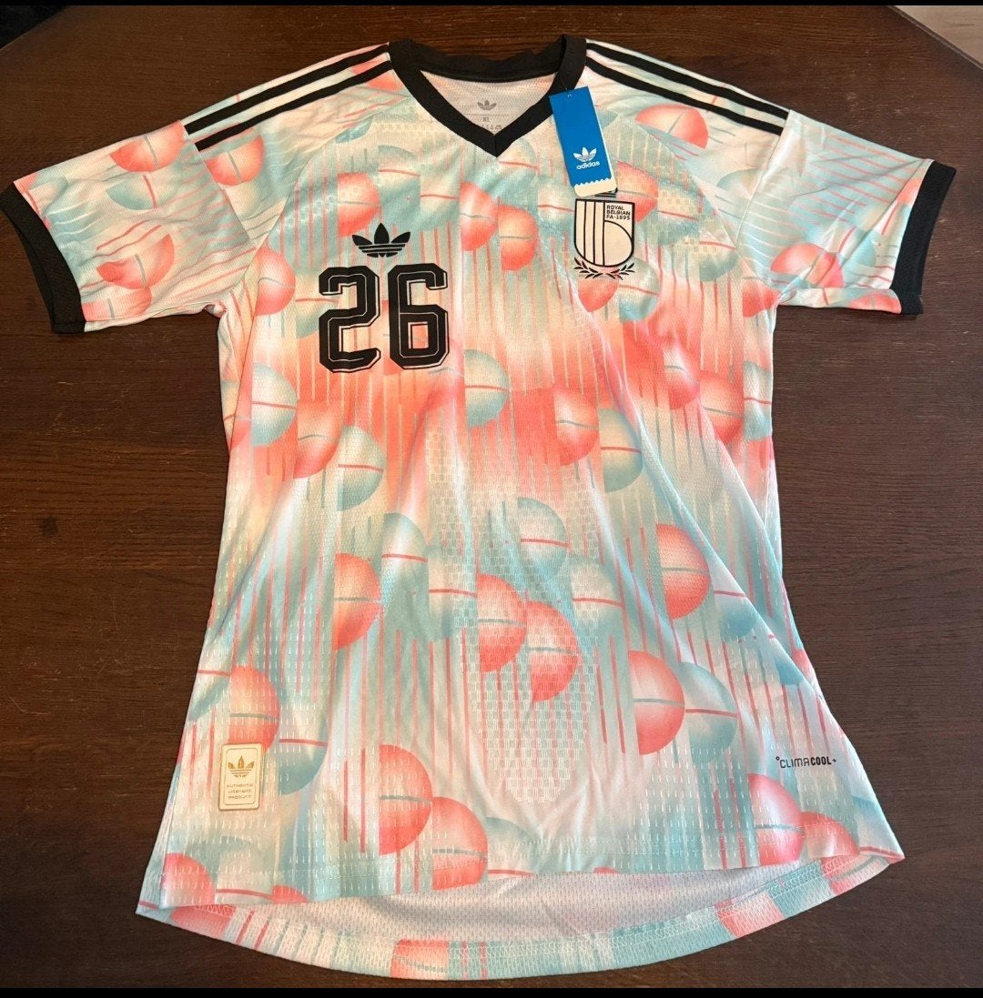 België Goots Voetbal Uitshirt Origineel WorldCup Nieuw 2026, Verzenden