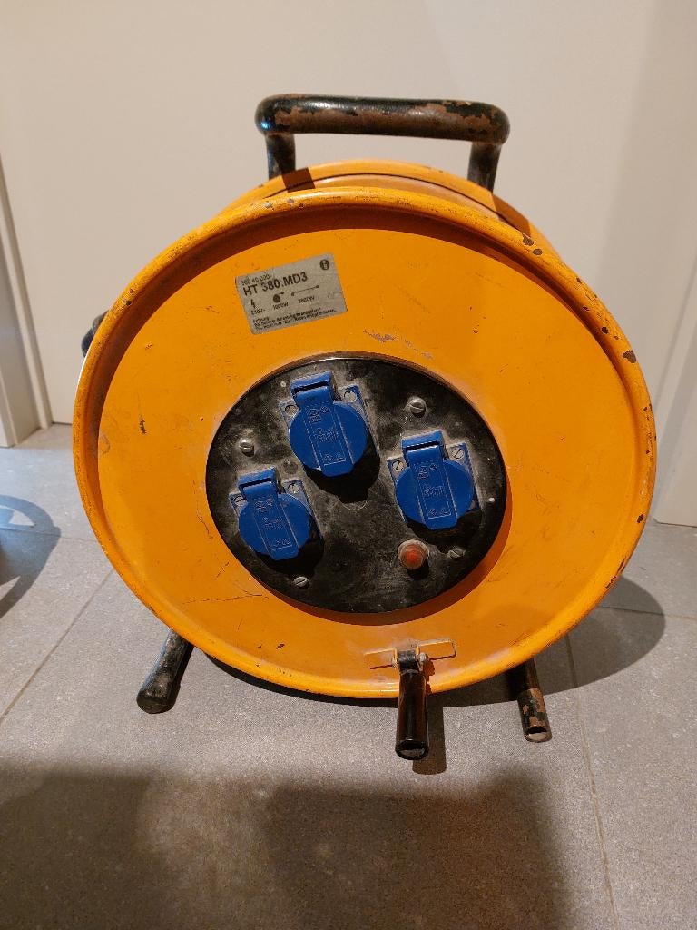 Haspel Stroom Verlengkabel 50M 3G2,5   µ1r, Enlèvement