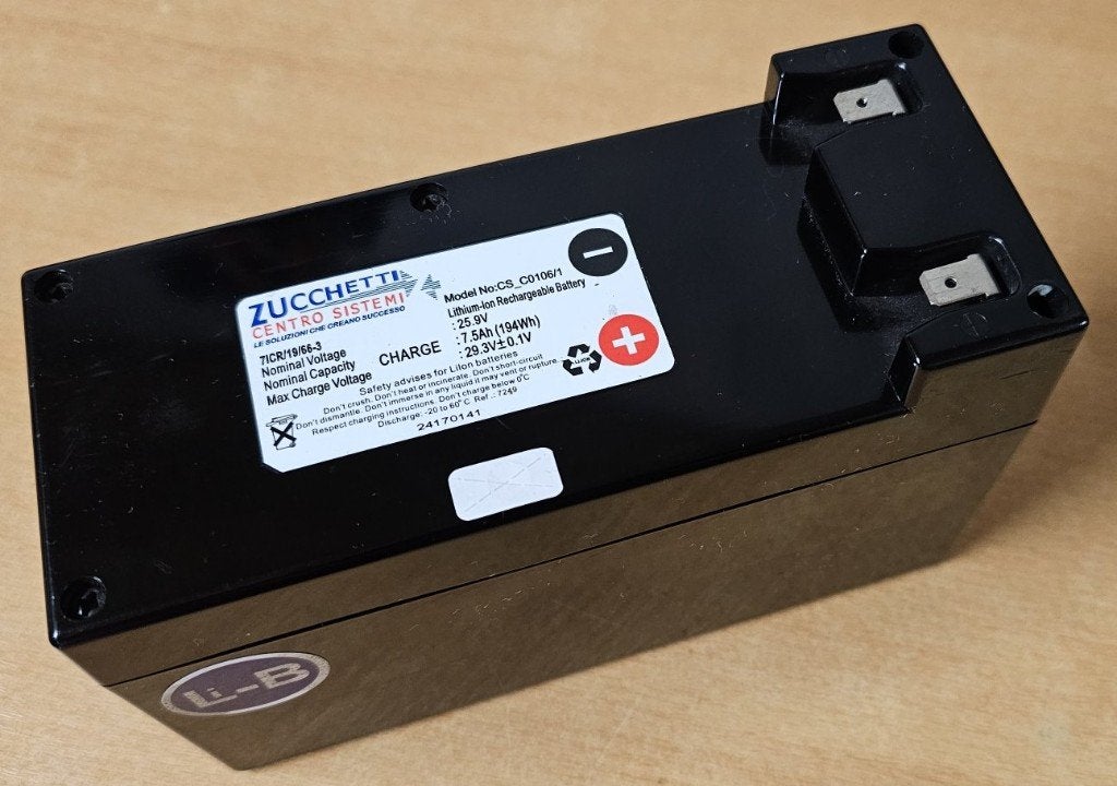 Batterie Li-Ion 26V 7.5Ah, Enlèvement ou Envoi, Utilisé
