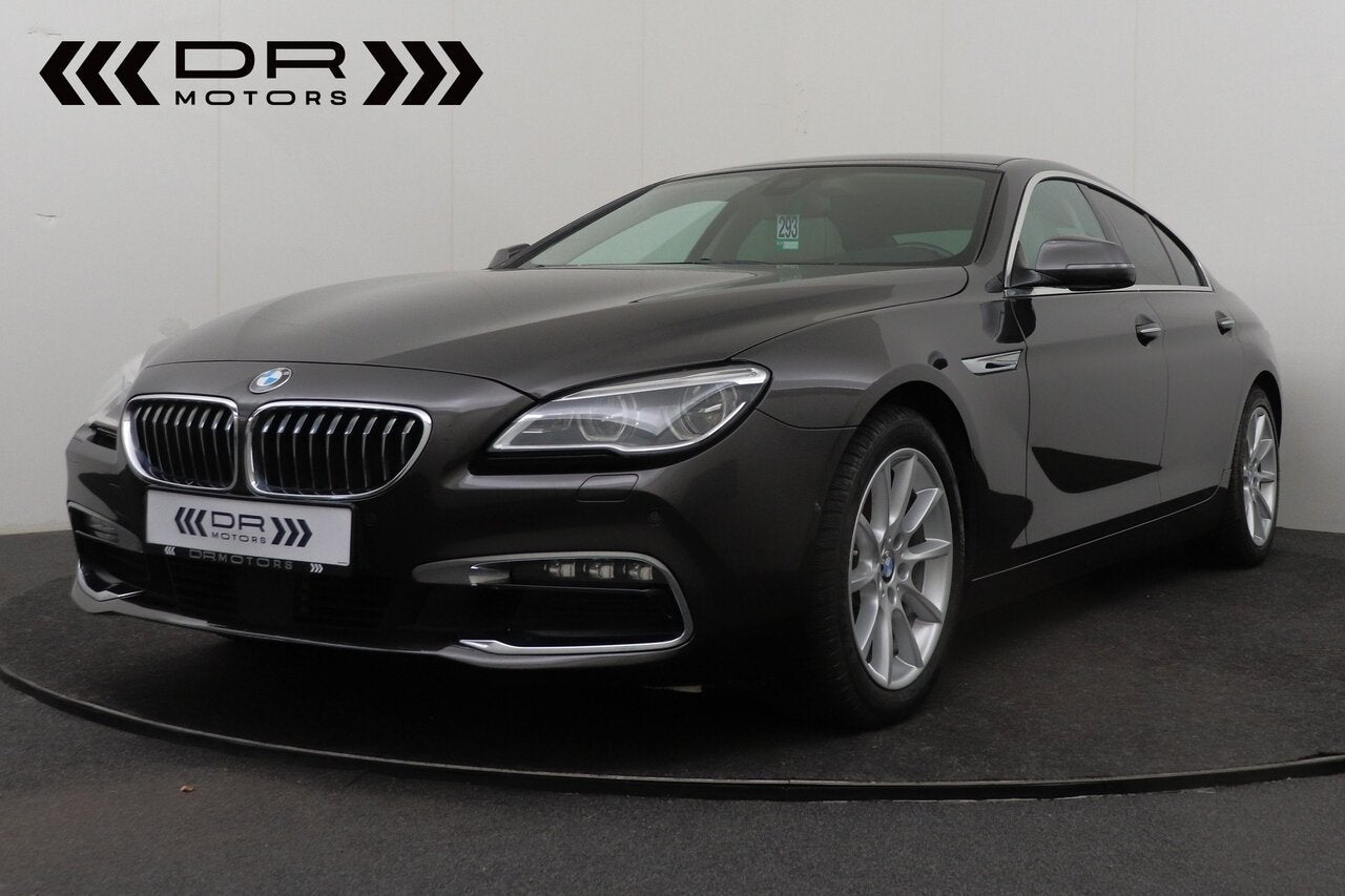 BMW 640 Gran Coupé GRAN COUPE - PANODAK - COMFORTZETELS, Auto's, BMW, 4 deurs, Euro 6, 2993 cc, Bruin