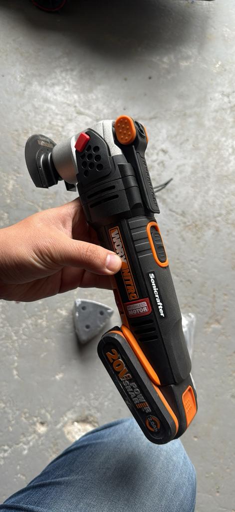 Multi tools nitro worx, Bricolage & Construction, Enlèvement ou Envoi, Comme neuf