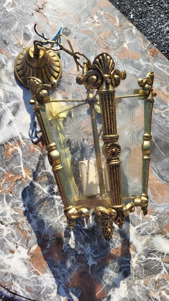 Élégante suspension de style Louis XVI –, Enlèvement